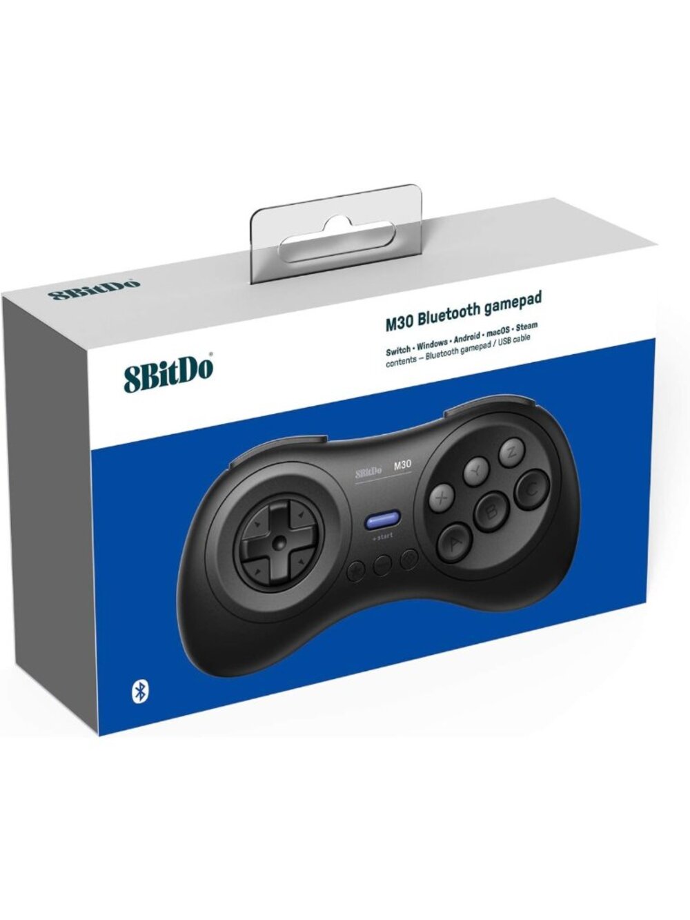 Bluetooth Game Controller for Switch, Windows & Android - 6-Button Retro Gaming - Picture 7 of 8